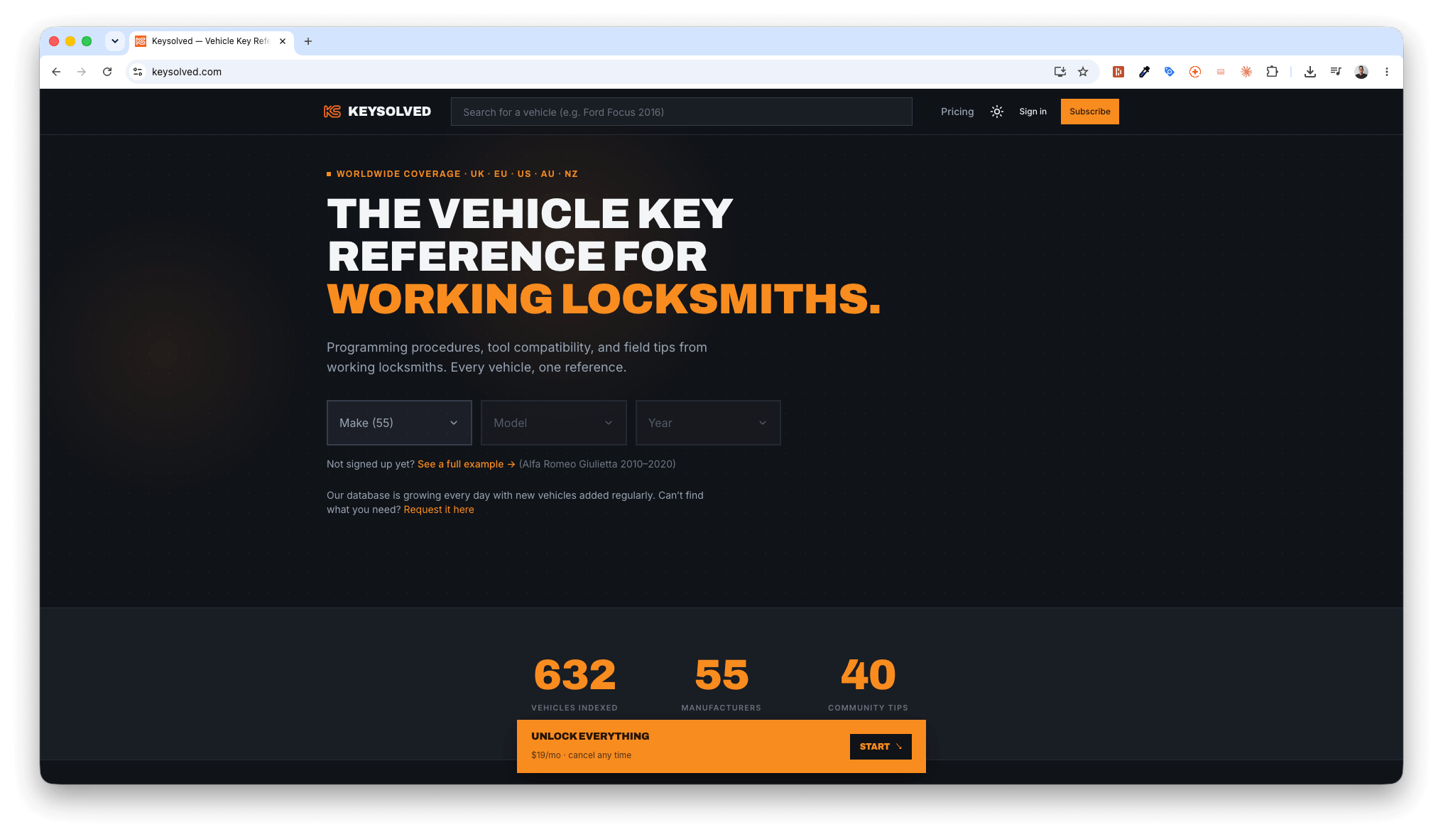 Keysolved screenshot 1