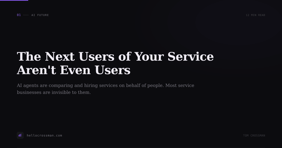 The Next Users of Your Service Aren't Even Users. Here's What to Do About It.