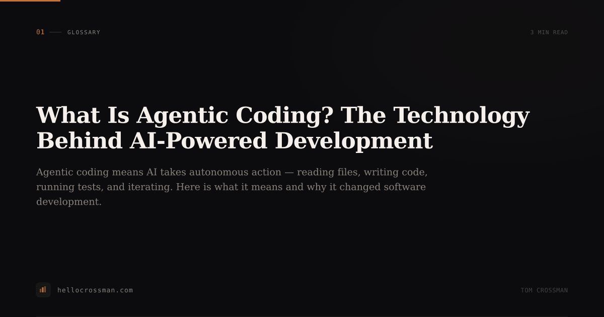 What Is Agentic Coding? The Technology Behind AI-Powered Development