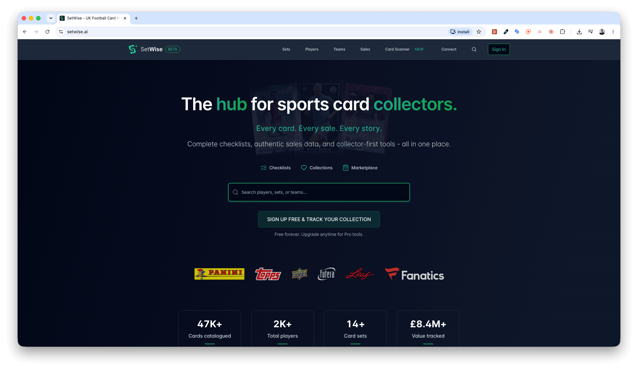 Setwise screenshot 1