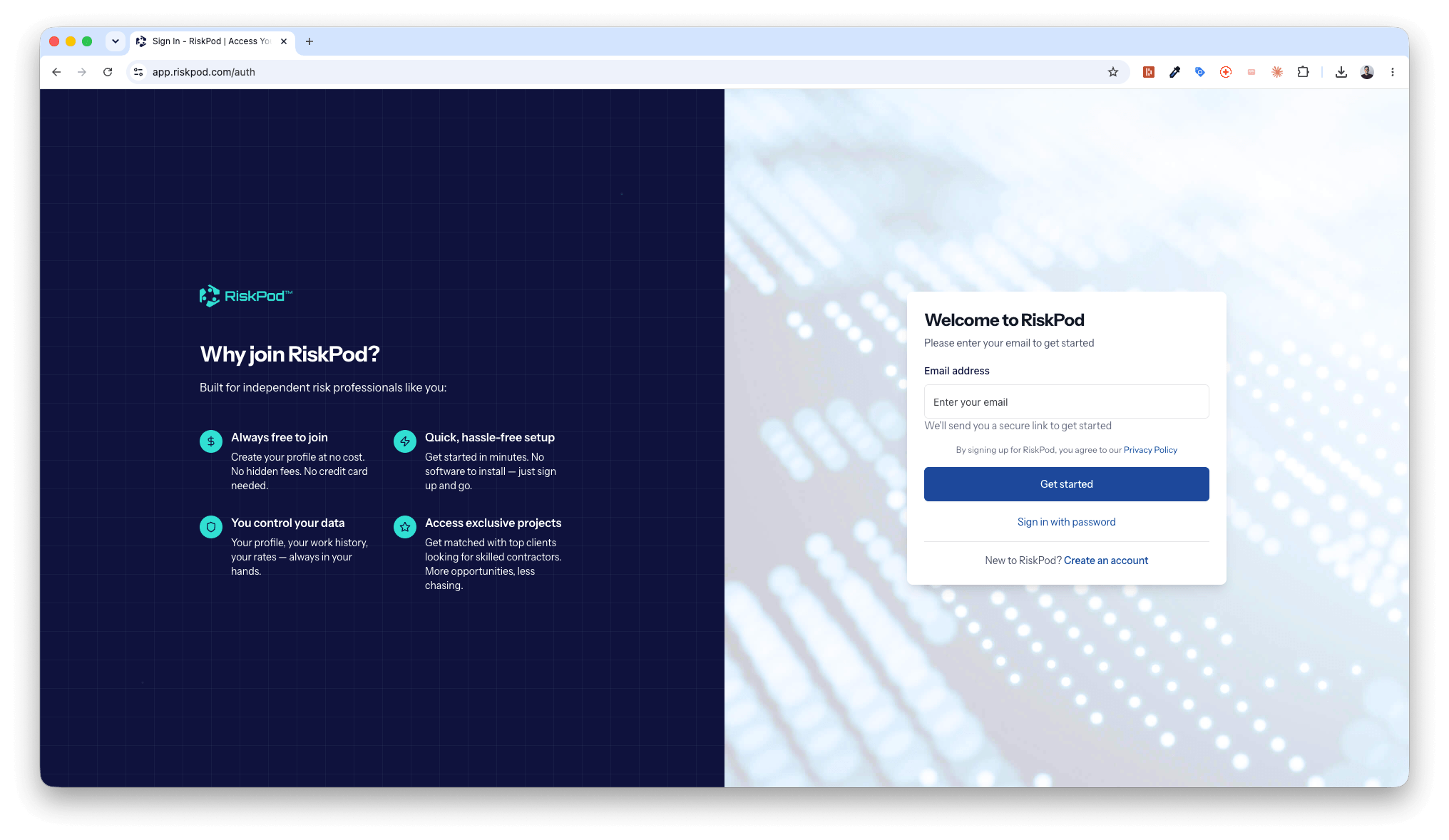 RiskPod screenshot 3